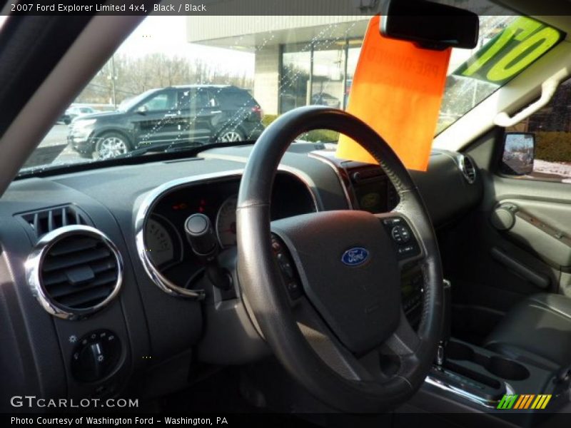 Black / Black 2007 Ford Explorer Limited 4x4