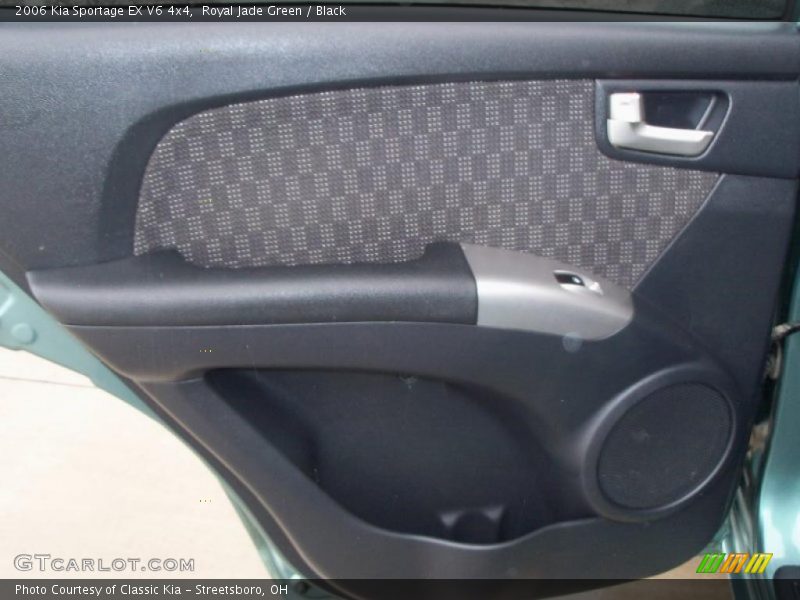 Royal Jade Green / Black 2006 Kia Sportage EX V6 4x4