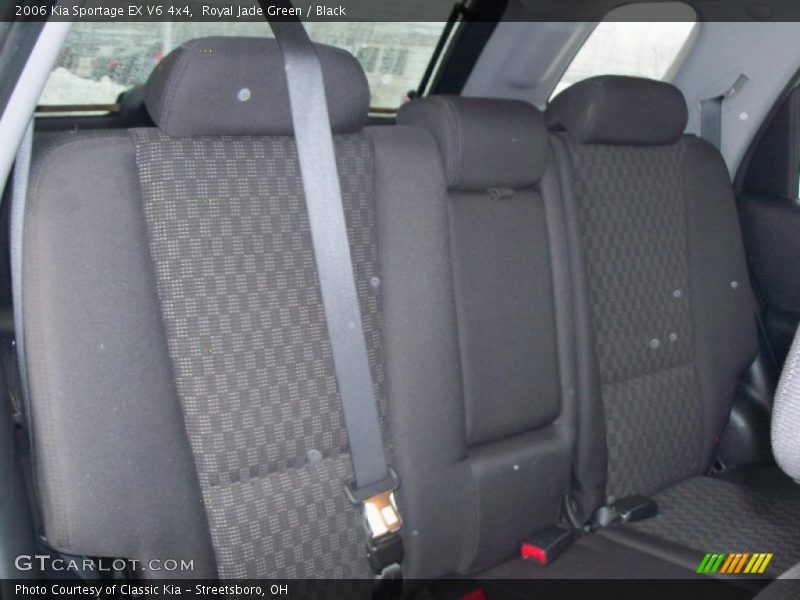 Royal Jade Green / Black 2006 Kia Sportage EX V6 4x4