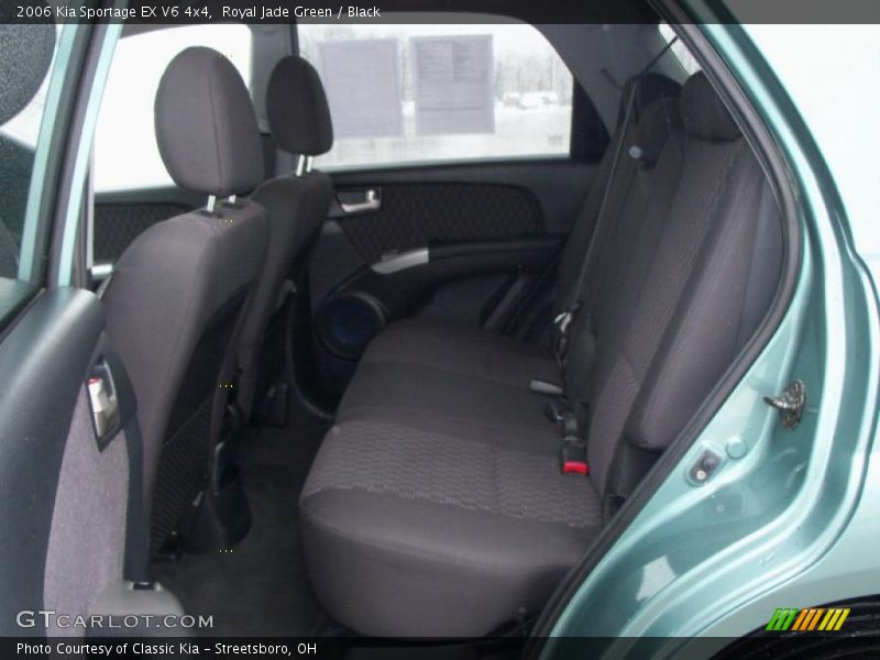 Royal Jade Green / Black 2006 Kia Sportage EX V6 4x4