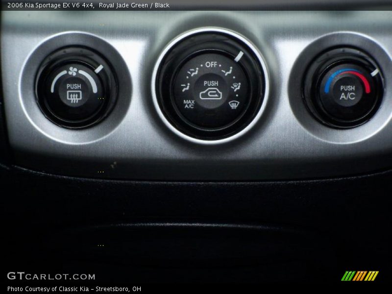 Controls of 2006 Sportage EX V6 4x4