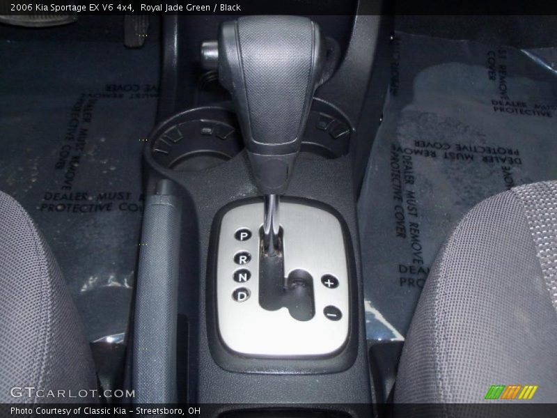  2006 Sportage EX V6 4x4 4 Speed Automatic Shifter