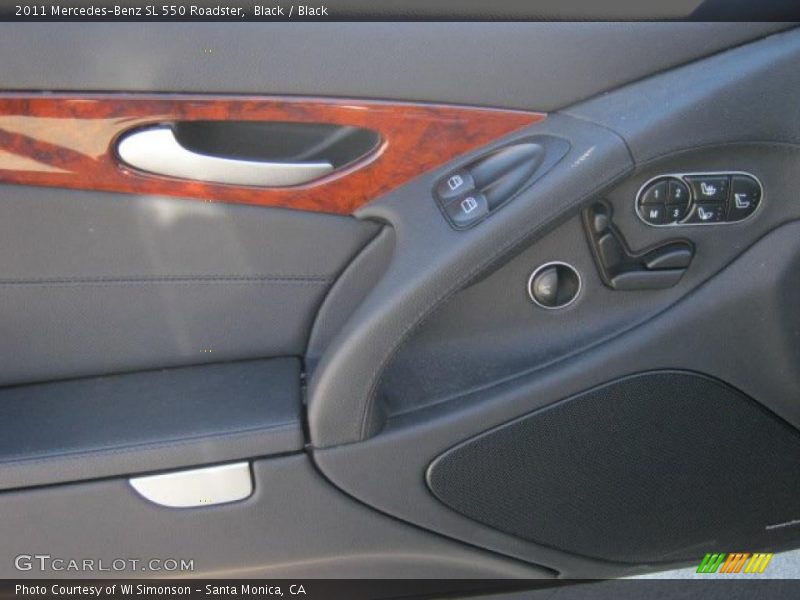 Black / Black 2011 Mercedes-Benz SL 550 Roadster