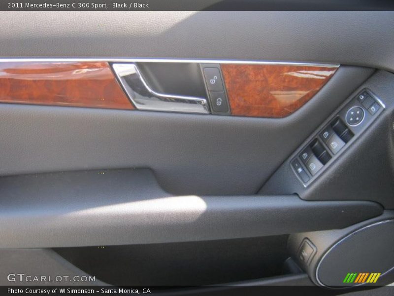 Black / Black 2011 Mercedes-Benz C 300 Sport
