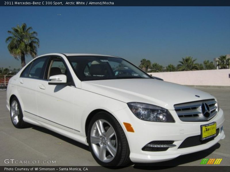 Front 3/4 View of 2011 C 300 Sport