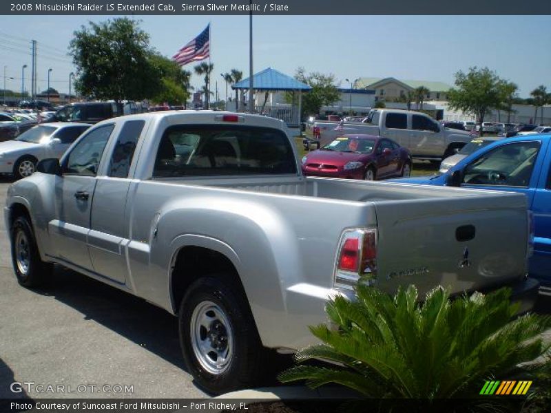 Sierra Silver Metallic / Slate 2008 Mitsubishi Raider LS Extended Cab