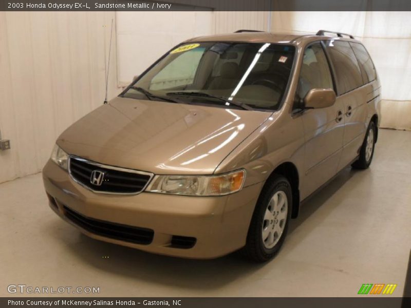 Sandstone Metallic / Ivory 2003 Honda Odyssey EX-L
