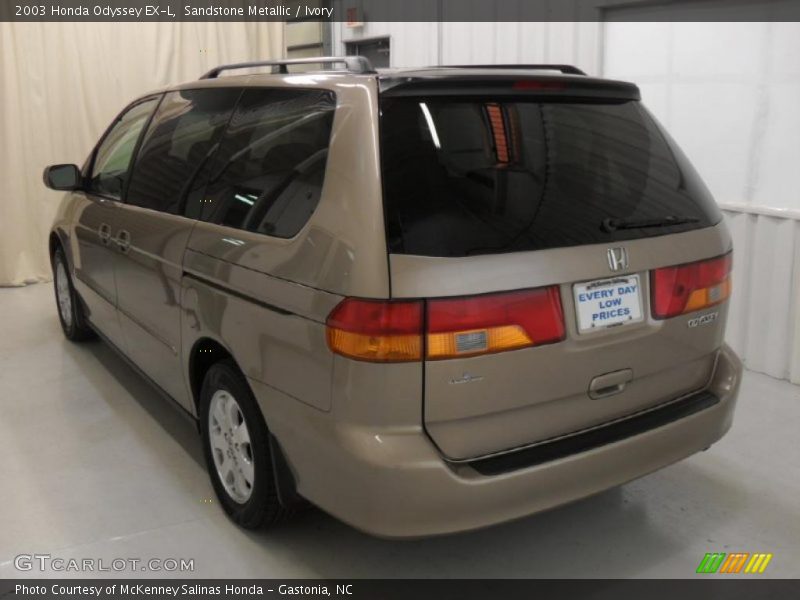 Sandstone Metallic / Ivory 2003 Honda Odyssey EX-L