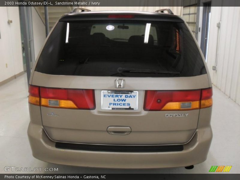 Sandstone Metallic / Ivory 2003 Honda Odyssey EX-L