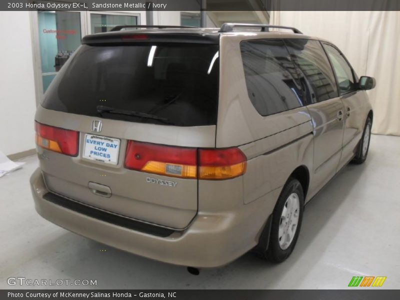 Sandstone Metallic / Ivory 2003 Honda Odyssey EX-L