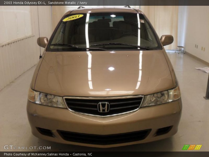 Sandstone Metallic / Ivory 2003 Honda Odyssey EX-L