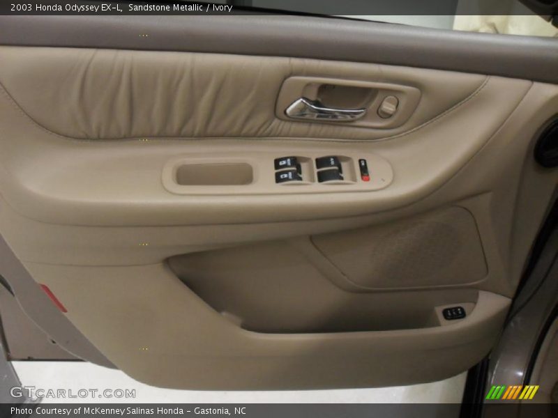 Sandstone Metallic / Ivory 2003 Honda Odyssey EX-L