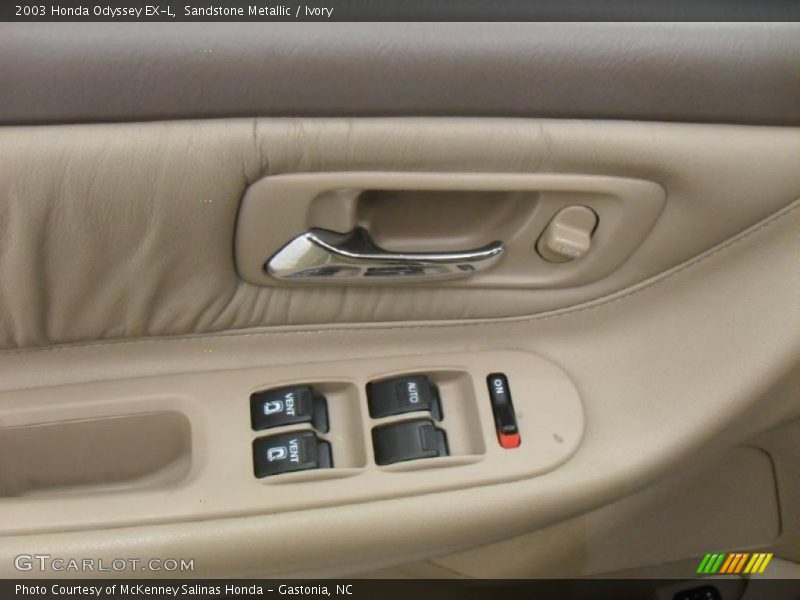 Sandstone Metallic / Ivory 2003 Honda Odyssey EX-L