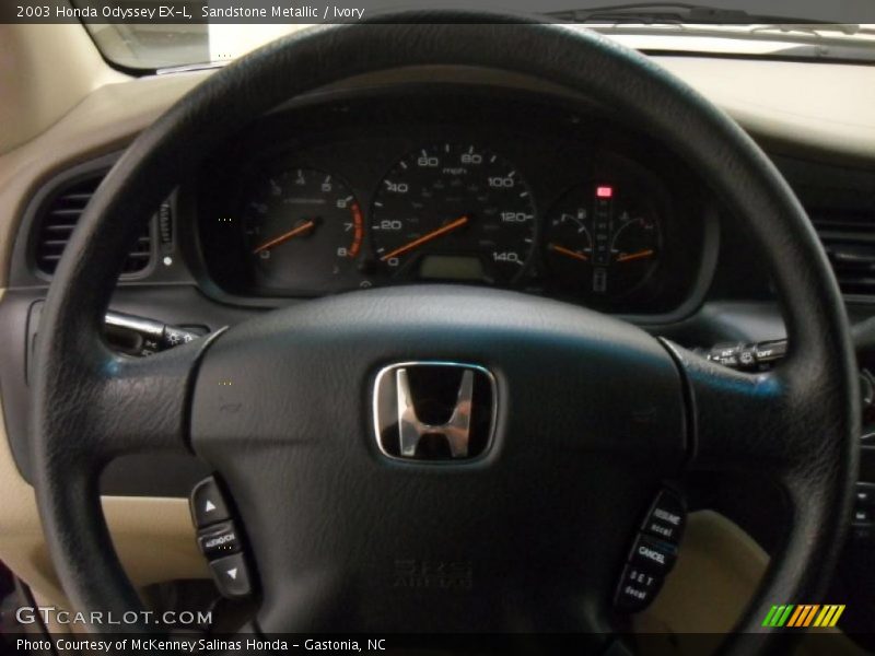 Sandstone Metallic / Ivory 2003 Honda Odyssey EX-L