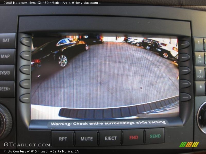 Arctic White / Macadamia 2008 Mercedes-Benz GL 450 4Matic