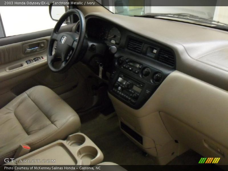 Sandstone Metallic / Ivory 2003 Honda Odyssey EX-L