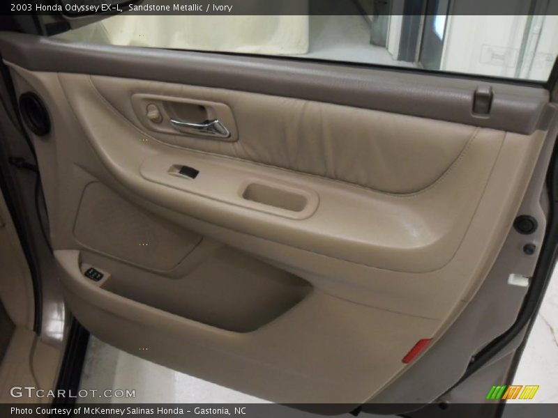 Sandstone Metallic / Ivory 2003 Honda Odyssey EX-L