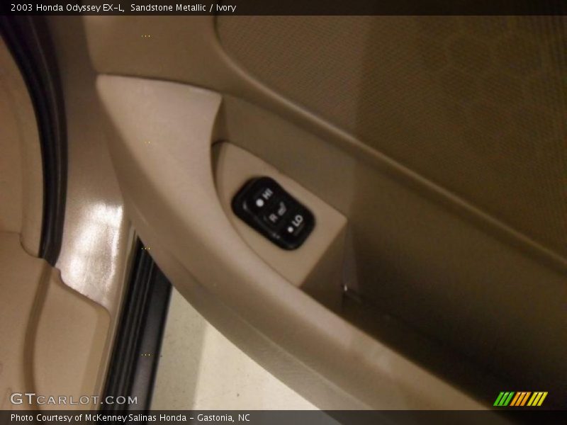 Sandstone Metallic / Ivory 2003 Honda Odyssey EX-L