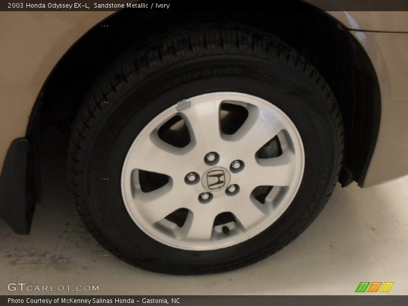 Sandstone Metallic / Ivory 2003 Honda Odyssey EX-L