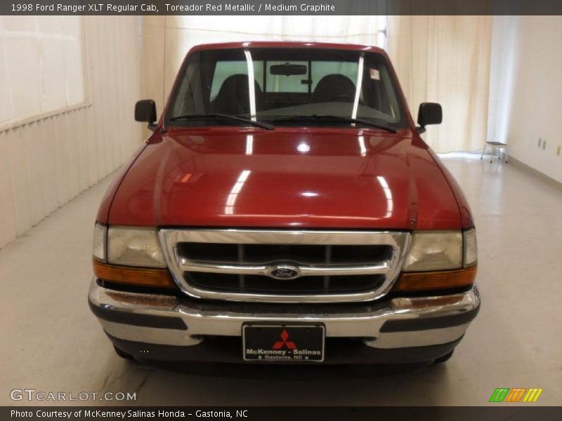 Toreador Red Metallic / Medium Graphite 1998 Ford Ranger XLT Regular Cab