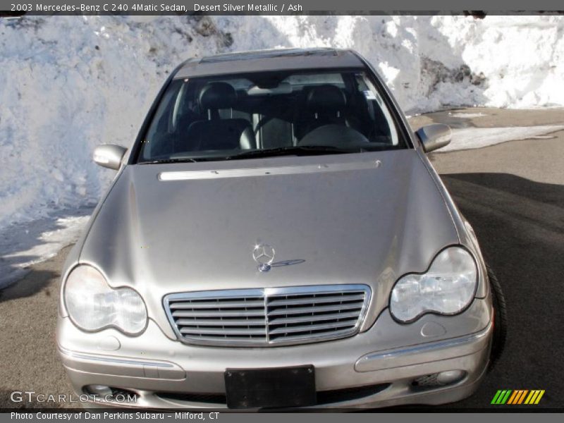 Desert Silver Metallic / Ash 2003 Mercedes-Benz C 240 4Matic Sedan