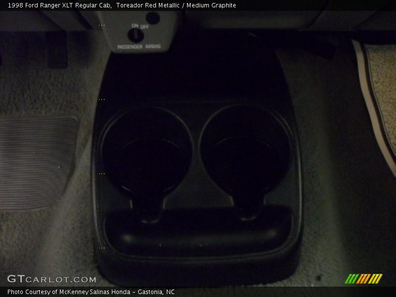 Toreador Red Metallic / Medium Graphite 1998 Ford Ranger XLT Regular Cab
