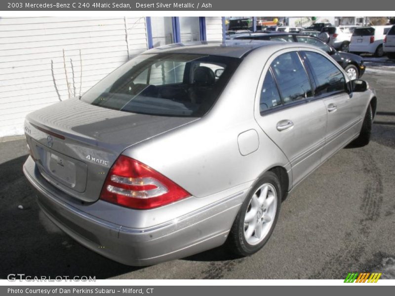 Desert Silver Metallic / Ash 2003 Mercedes-Benz C 240 4Matic Sedan