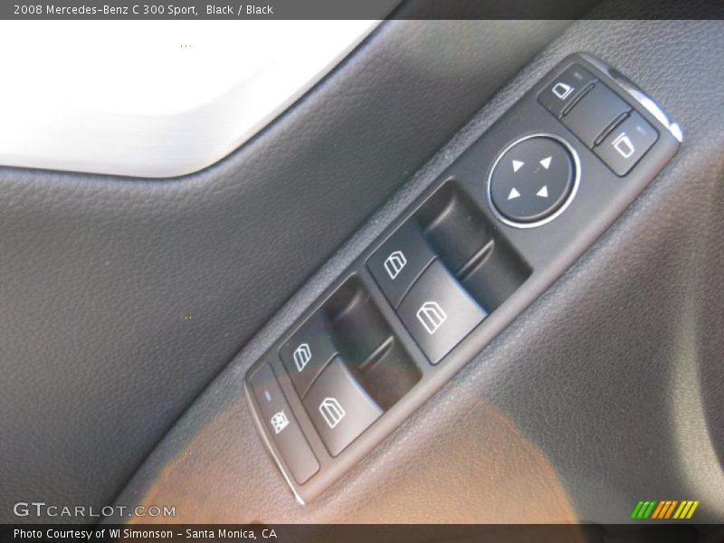 Black / Black 2008 Mercedes-Benz C 300 Sport