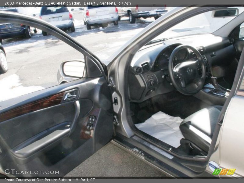 Desert Silver Metallic / Ash 2003 Mercedes-Benz C 240 4Matic Sedan