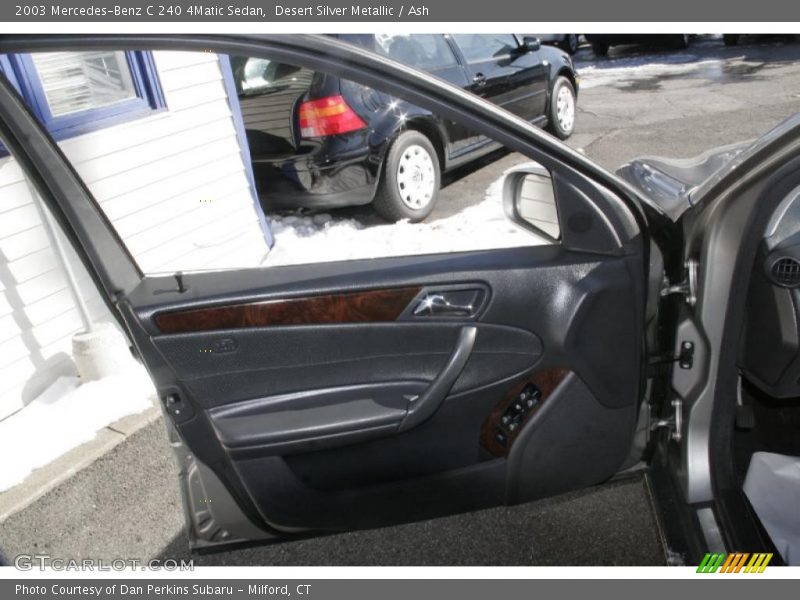 Desert Silver Metallic / Ash 2003 Mercedes-Benz C 240 4Matic Sedan