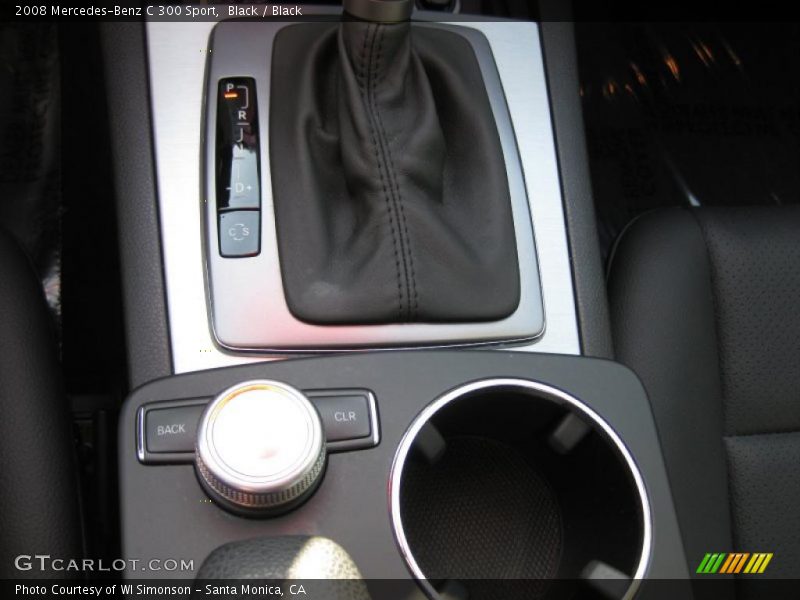Black / Black 2008 Mercedes-Benz C 300 Sport