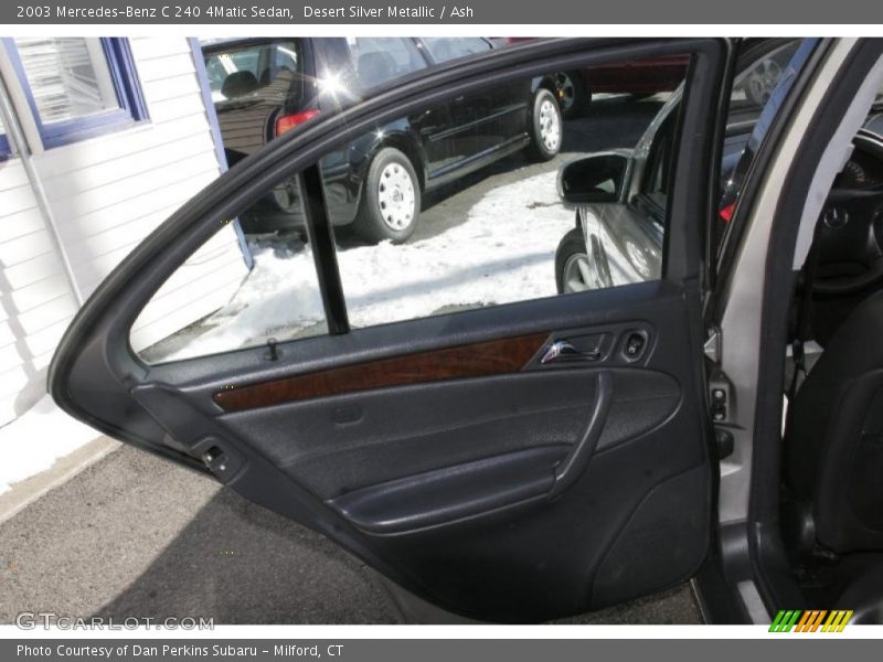 Desert Silver Metallic / Ash 2003 Mercedes-Benz C 240 4Matic Sedan