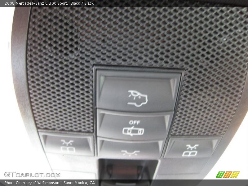 Black / Black 2008 Mercedes-Benz C 300 Sport