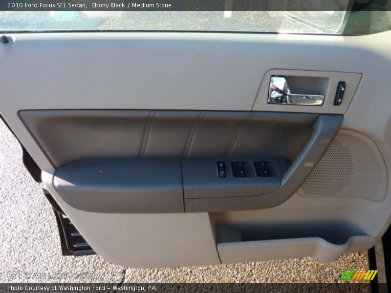 Ebony Black / Medium Stone 2010 Ford Focus SEL Sedan