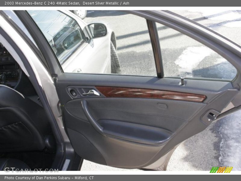 Desert Silver Metallic / Ash 2003 Mercedes-Benz C 240 4Matic Sedan