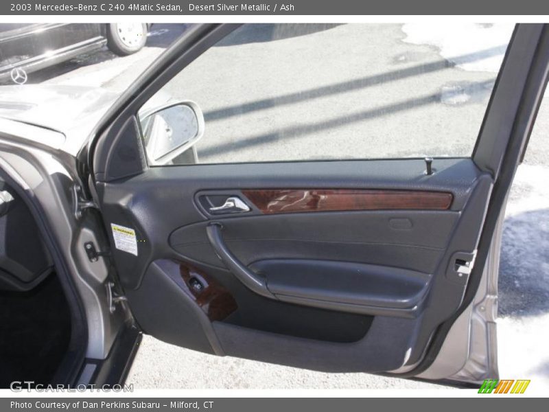 Desert Silver Metallic / Ash 2003 Mercedes-Benz C 240 4Matic Sedan