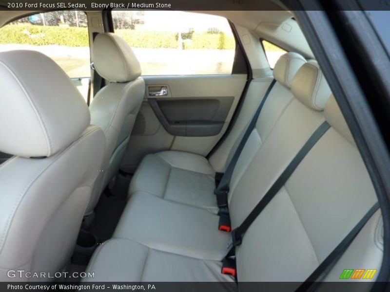 Ebony Black / Medium Stone 2010 Ford Focus SEL Sedan