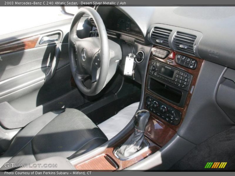 Desert Silver Metallic / Ash 2003 Mercedes-Benz C 240 4Matic Sedan