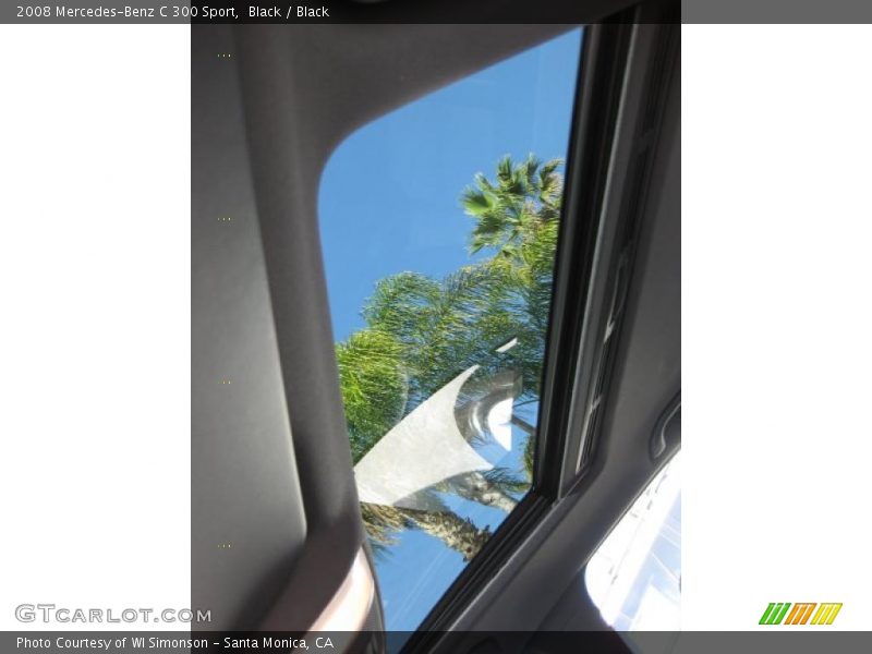 Black / Black 2008 Mercedes-Benz C 300 Sport