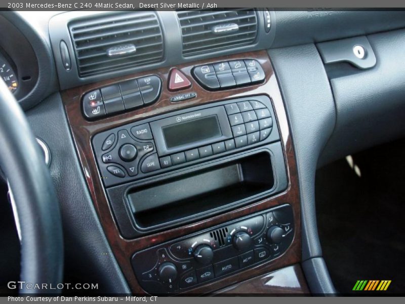 Desert Silver Metallic / Ash 2003 Mercedes-Benz C 240 4Matic Sedan