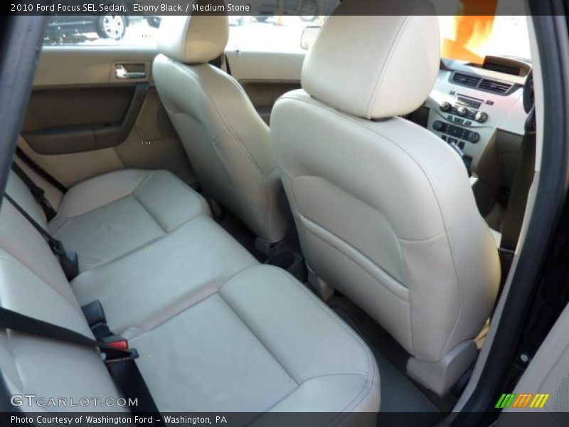 Ebony Black / Medium Stone 2010 Ford Focus SEL Sedan