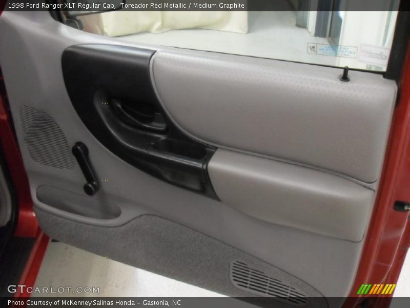 Toreador Red Metallic / Medium Graphite 1998 Ford Ranger XLT Regular Cab