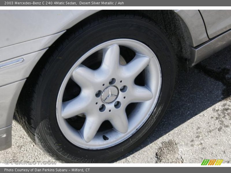 Desert Silver Metallic / Ash 2003 Mercedes-Benz C 240 4Matic Sedan