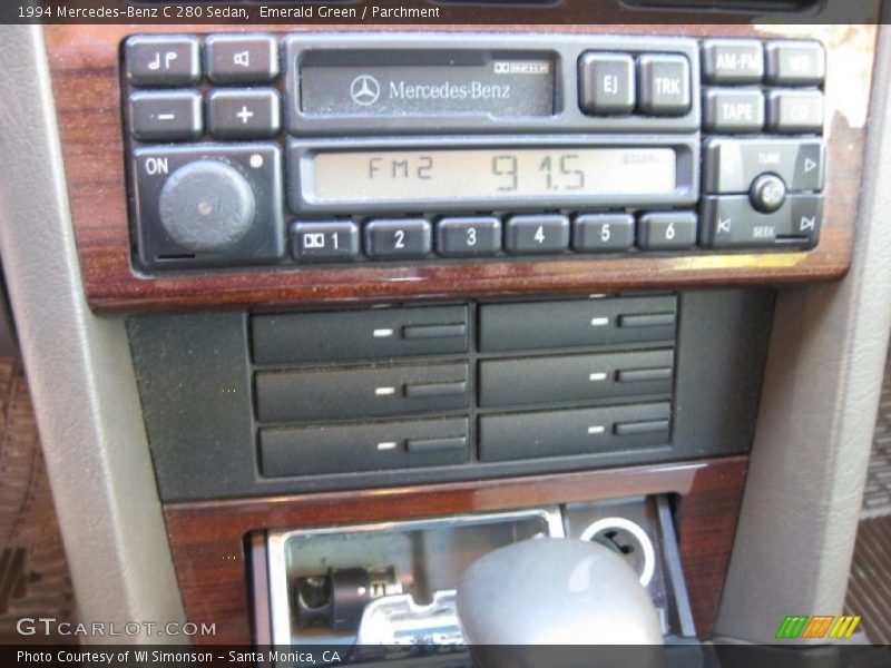 Emerald Green / Parchment 1994 Mercedes-Benz C 280 Sedan