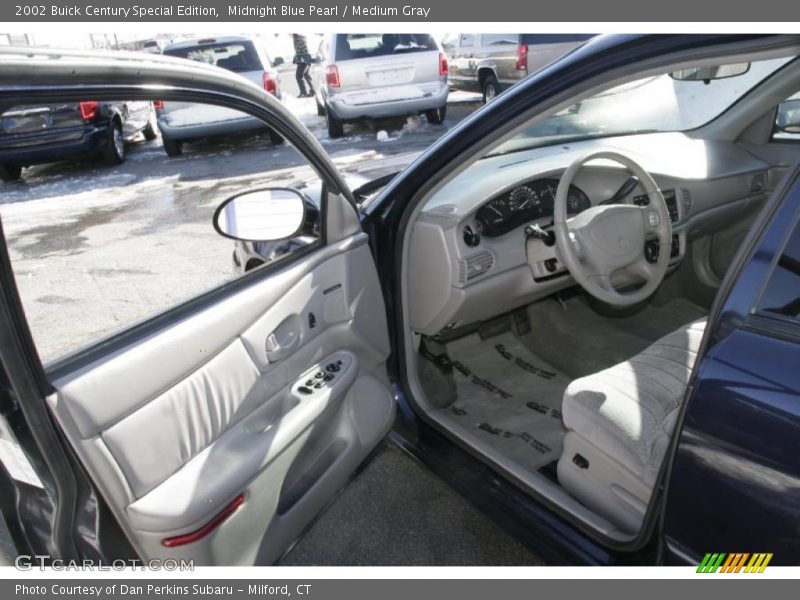 Midnight Blue Pearl / Medium Gray 2002 Buick Century Special Edition