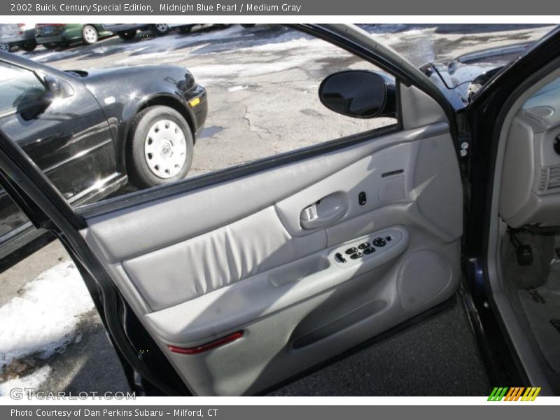 Midnight Blue Pearl / Medium Gray 2002 Buick Century Special Edition