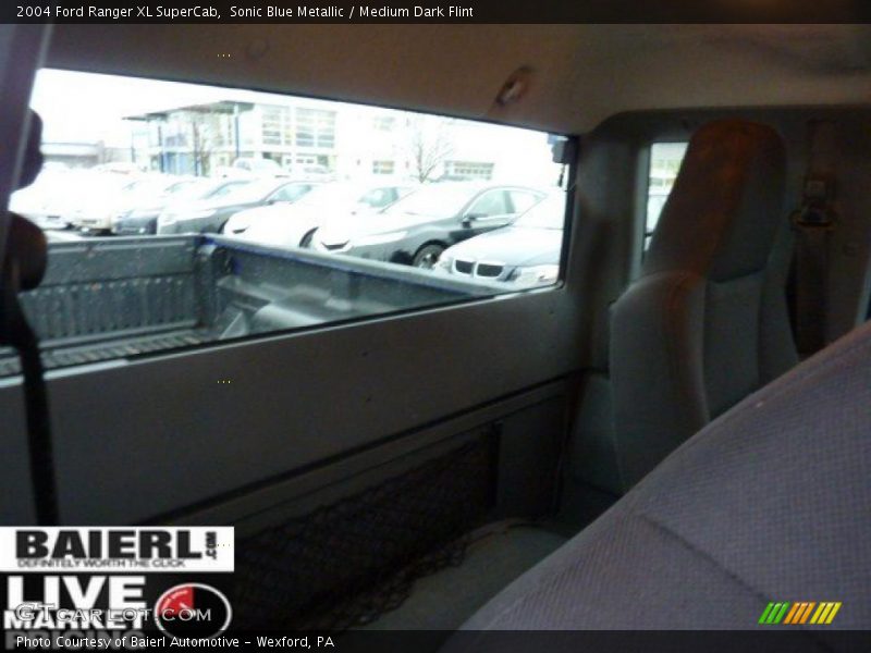 Sonic Blue Metallic / Medium Dark Flint 2004 Ford Ranger XL SuperCab