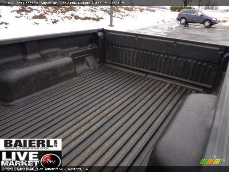 Sonic Blue Metallic / Medium Dark Flint 2004 Ford Ranger XL SuperCab