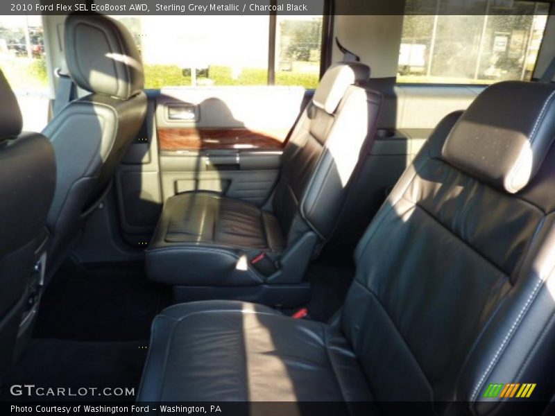 Sterling Grey Metallic / Charcoal Black 2010 Ford Flex SEL EcoBoost AWD