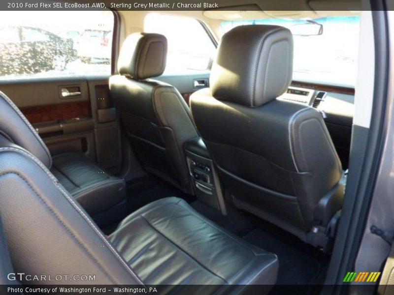 Sterling Grey Metallic / Charcoal Black 2010 Ford Flex SEL EcoBoost AWD
